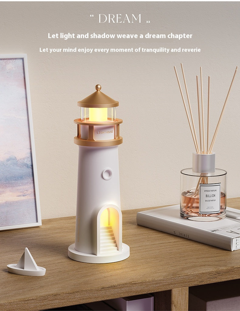 Moonlight Induction Lighthouse Lamp