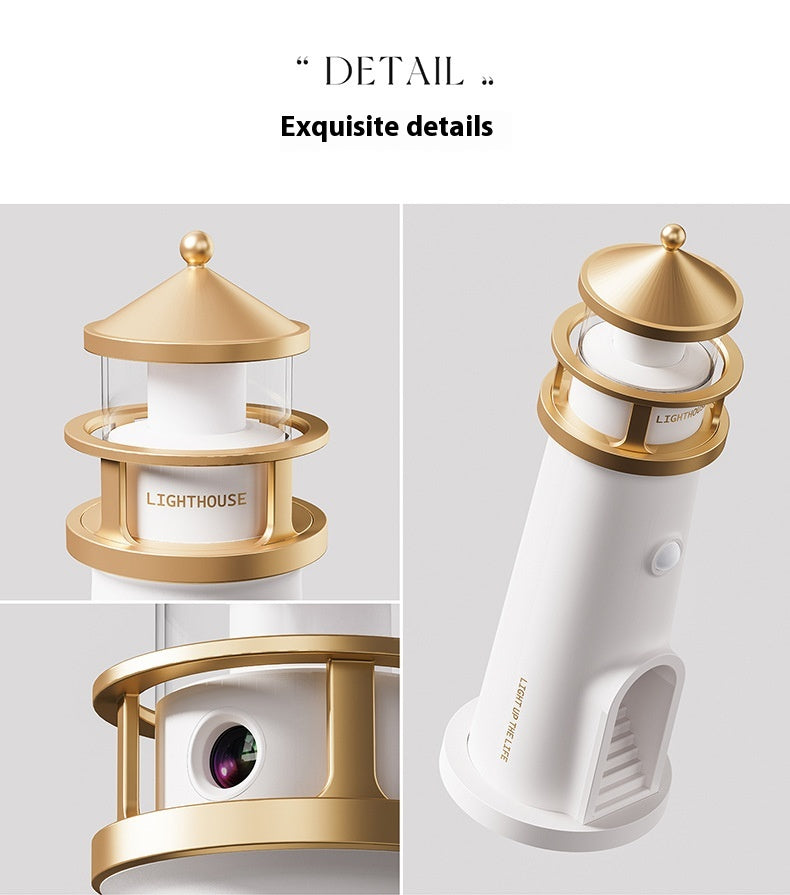 Moonlight Induction Lighthouse Lamp