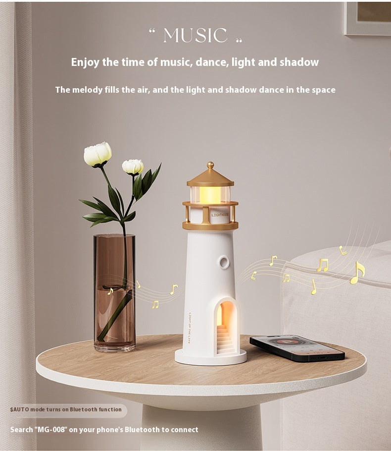 Moonlight Induction Lighthouse Lamp