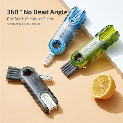 Vellark 3 In 1 Tiny Bottle Cup Cover Brush
